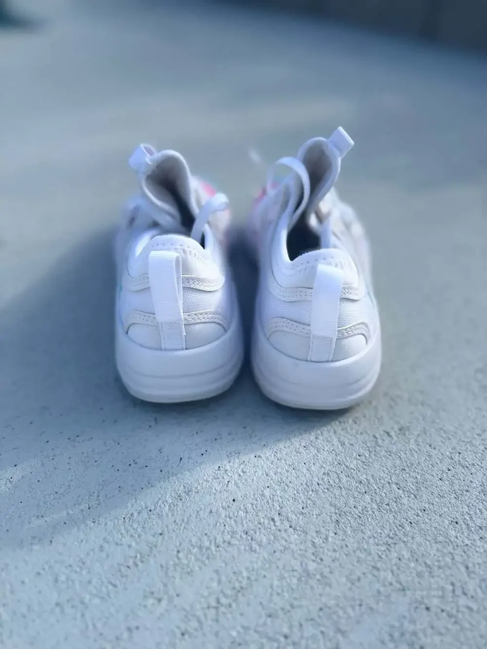 Puma Softride Sophia Swirl White Island Paradise Pink Glimmer Running Shoes Snea